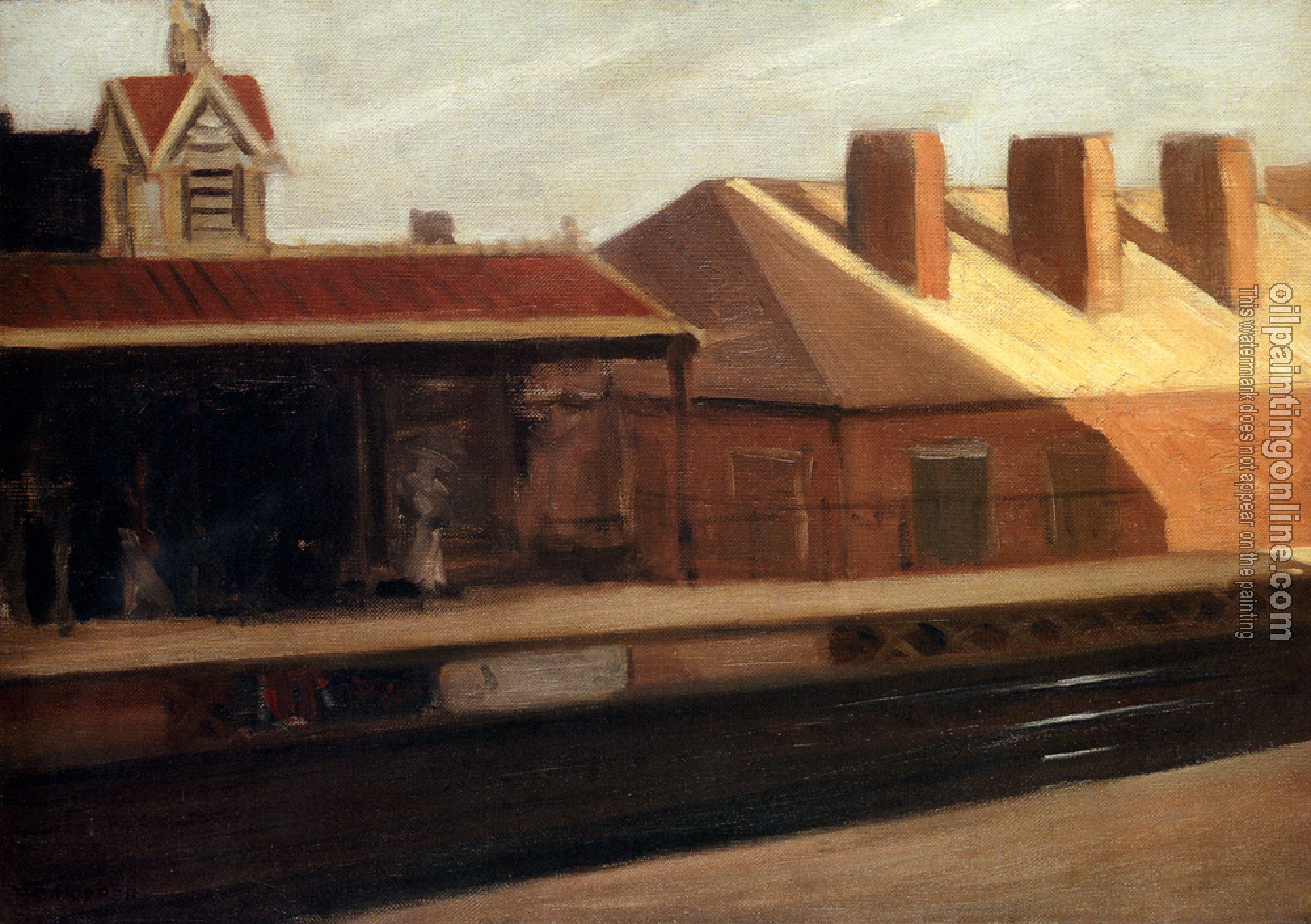 Hopper, Edward - The El Station